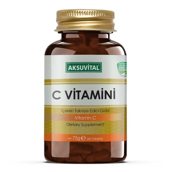 AKS VİTAMİN C 60 TABLET 1250MG ürün görseli 1