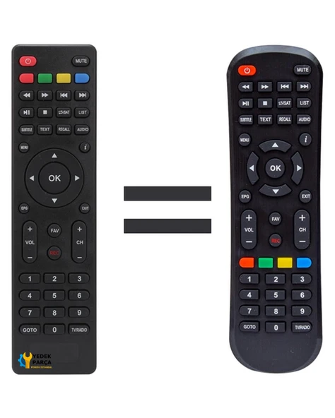 Korax Mini HD Uydu Kumanda ürün görseli