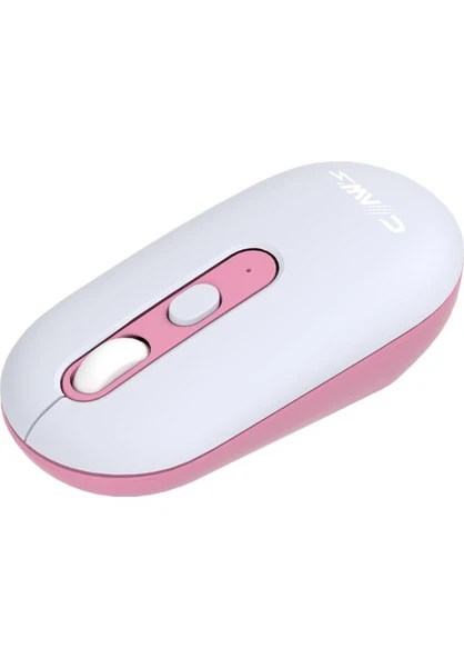 Claw's Claw's Pastel Style Dpı Değiştirme Tuşlu Kombin Renkli Kablosuz Mouse - Buz Mavisi - 4