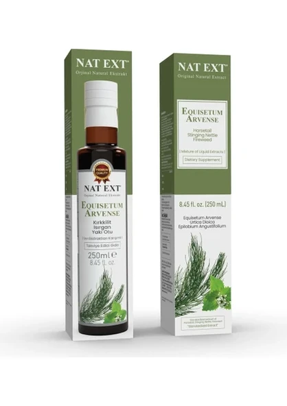 NAT-EXT EQUISETUM ARVENSE (KIRKKİLİT, ISIRGAN, YAKI OTU) SIVI EKSTRAKTI 250 ML ürün görseli