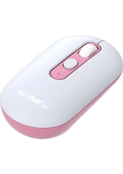 Claw's Claw's Pastel Style Dpı Değiştirme Tuşlu Kombin Renkli Kablosuz Mouse - Buz Mavisi
