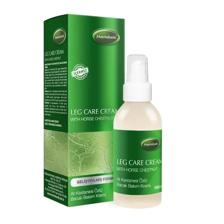 MECİTEFENDİ AT KESTANESİ ÖZLÜ BACAK BAKIM KREMİ (125 ml.) ürün görseli 1