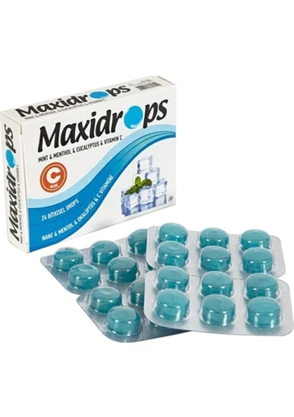 MAXİDROPS PASTİL OKALİPTUS & NANE & MENTHOL 62 GR (24 DROPS) ürün görseli 1