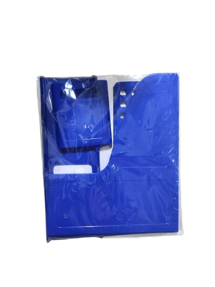 Demonte Plastik Magazinlik A4 Dosya ve Masa Düzenleyici 1 Adet - Mavi - Resim 2