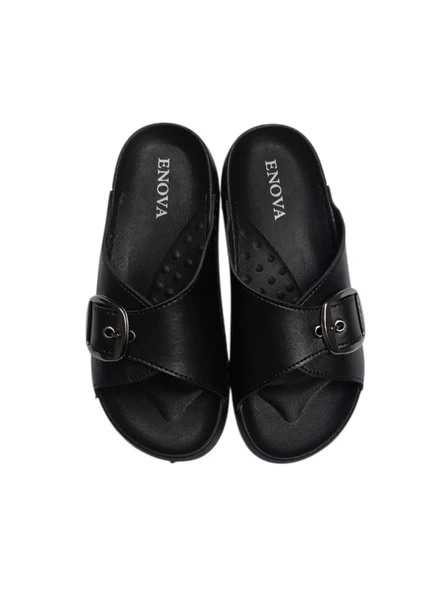 Enova Kadın Tek Tokalı Ortopedik Terlik - Resim 4