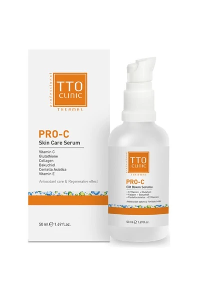 Tto Clinic Pro-C Cilt Bakım Serumu 50ml