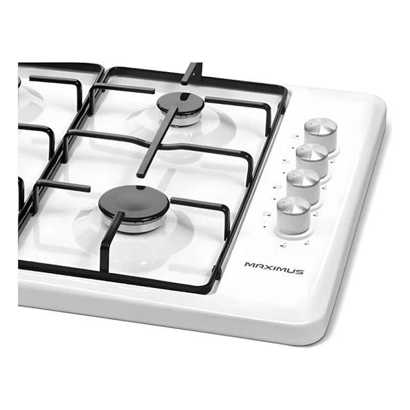Maximus MX SE 6401 Slim LPG'li Beyaz Set Üstü Ocak - 3