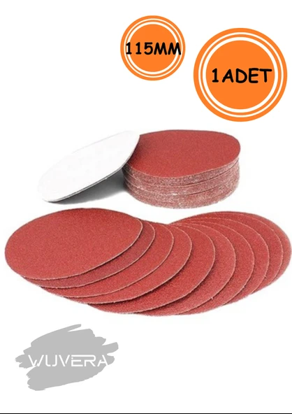 Wuvera 115MM 80 Kum Cırt Zımpara – Yüzey Düzeltmede Etkin Performans 1 ADET - Resim 2