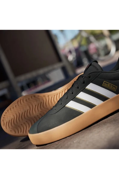 adidas Vl Court 3.0 Erkek Siyah Sneaker Ayakkabı IH4789 - 3