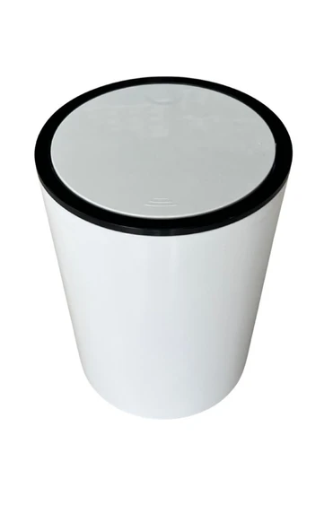 Kırık Beyaz Çöp kovası 5 Litre  İnca Model - 4