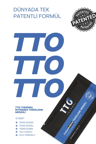 Tto Thermal Intimen Temizleme Mendili 12 Adet ( Kaşıntı, Koku, Mantar, ) - 4