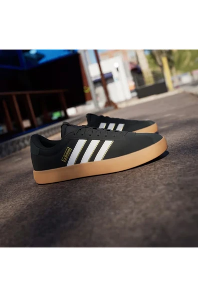 adidas Vl Court 3.0 Erkek Siyah Sneaker Ayakkabı IH4789 - 6