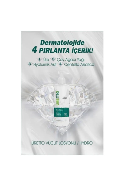 Üretto Hydro Vücut Losyonu 200ml - Resim 2