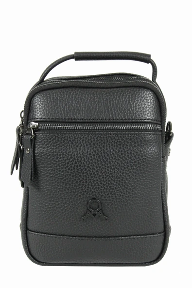 M 426 Mega Bag Suni Deri Bodybag Omuz Çantası - Resim 2