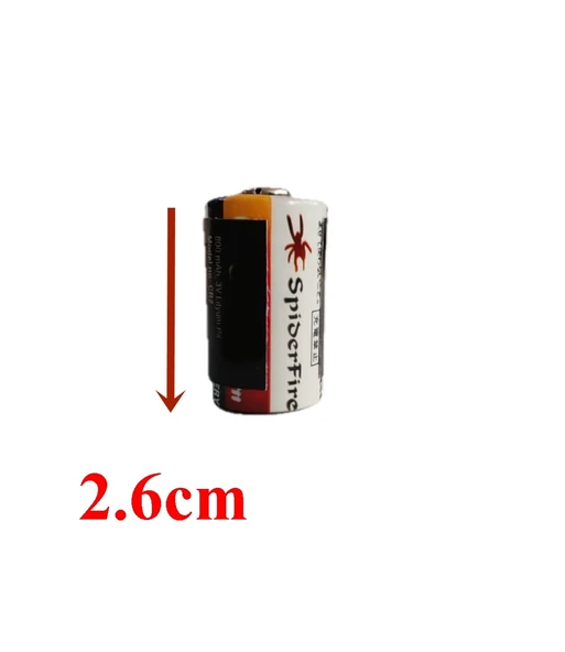 1 Adet Cr2 3 Volt Pil - Cr2 Lityum Pil 800mah - 2