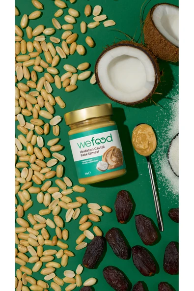 Wefood Hindistan Cevizli Fıstık Ezmesi 300 gr - 5