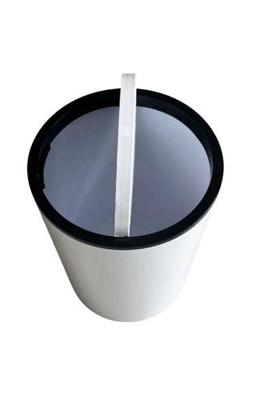 Kırık Beyaz Çöp kovası 5 Litre  İnca Model - 1