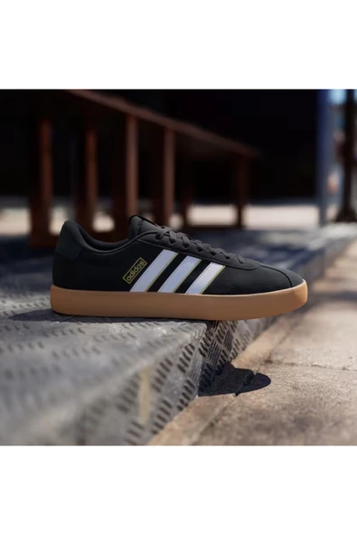 adidas Vl Court 3.0 Erkek Siyah Sneaker Ayakkabı IH4789 - 1