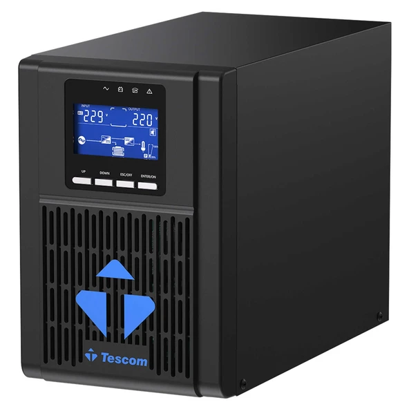 TESCOM NEOLINE 1 KVA 5-10 dk (2x12v 9AH Akü) Online UPS - 2