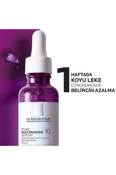 La Roche-Posay Pure Niacinamide 10 Koyu Leke Karşıtı Yüz Serumu 10 ml ürün görseli