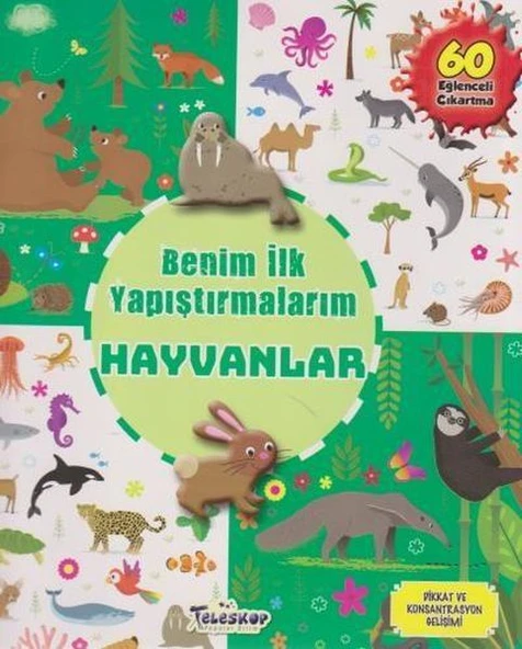 Hayvanlar - Benim İlk Yapıştırmalarım ürün görseli 1