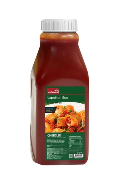 Tada Profesyonel Napoliten Sos 2,1 L