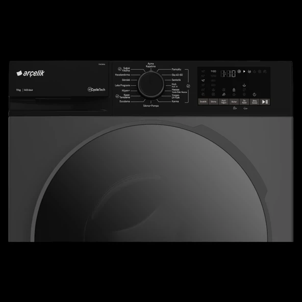 Arçelik 11140 MXA 1400 Devir 11 Kg Çamaşır Makinesi - Resim 5