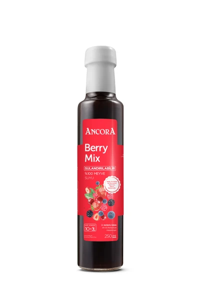 Ancora Sulandırılabilir Meyve Suyu Berry Mix 250 ml