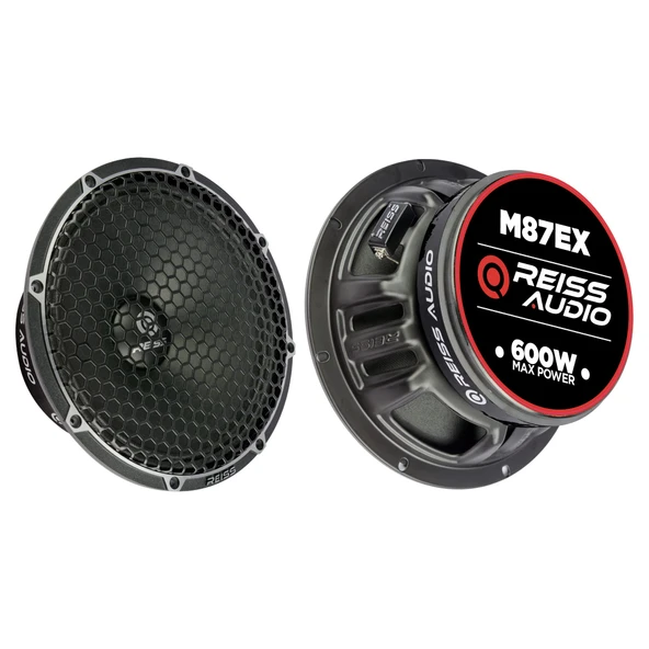 REİSS AUDİO RS-M87EX 20 CM MİDRANGE 600 WAT MAXİMUM 300 WATT RMS POWER ÇİFT FİYATIDIR - Resim 2