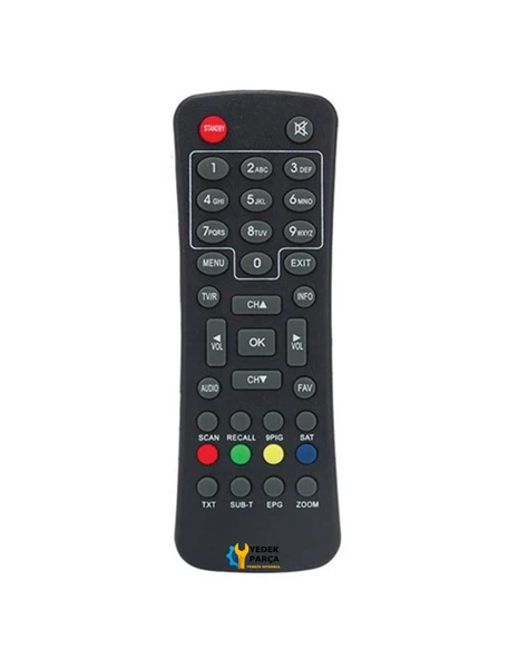 Kawai Uyumlu KW-6250T Mini Scart Uydu Kumanda ürün görseli