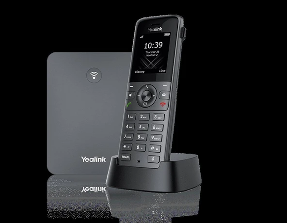 YEALİNK W73P DECT IP PHONE(BAZ+W73H EL TERMİNALİ) - Resim 2
