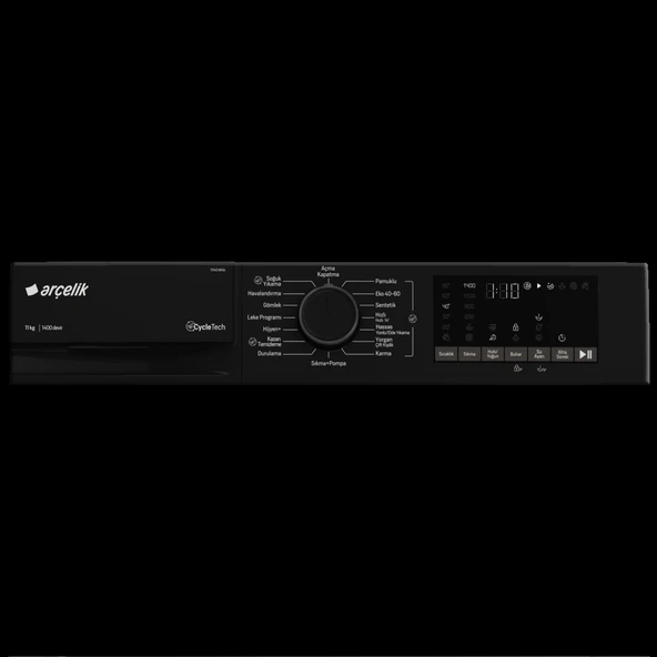Arçelik 11140 MXA 1400 Devir 11 Kg Çamaşır Makinesi - Resim 8
