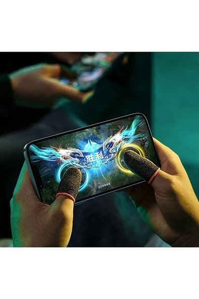 ExtremeGoodShop Ve Diğer Oyunlar Için Hızlı Oyun Parmak Eldiveni Ikisi Karışık-10 Çift - Resim 2