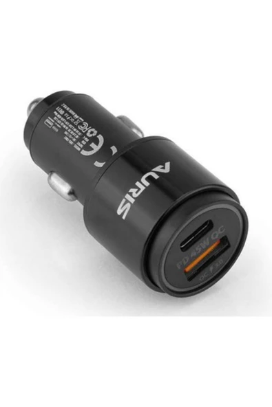 Ars Auris ARS-CR07 45W Pd+Usb Oto Şarj Kafa ürün görseli