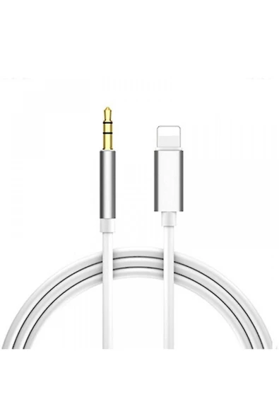 NARİTA İphone / Apple Uyumlu Aux Kablosu, Araç İçin Lightning'den 3,5 mm Aux Ses Kablosu 1 M. ürün görseli