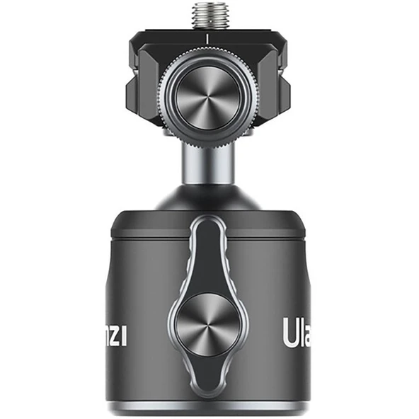 Ulanzi U-80L Arca Side Cold Shoe Ball Head Tripod Başlığı - 5