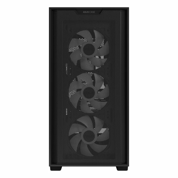 Asus A21 Plus USB 3.2 ARGB mATX Mid Tower Siyah Kasa - Resim 2