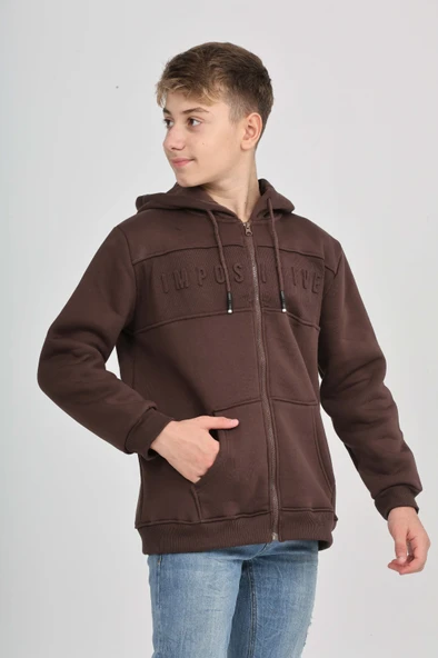 Toontoy Erkek Çocuk Imposıtıve Baskılı Hırka - 2