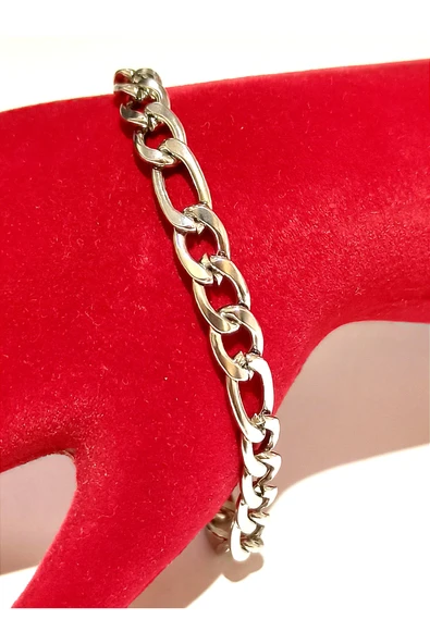 Monalisa Home Gold Renk  Lüks Gösterişli Zincir Erkek Bileklik