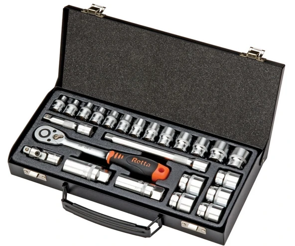 Retta RLT2402 3/8" 24 Parça Lokma Takımı