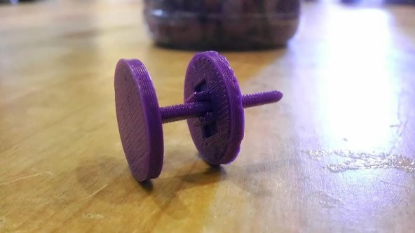 Pres-Fit Pin İnşaat Oyuncak Plastik Aparat - 1