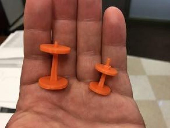 Pres-Fit Pin İnşaat Oyuncak Plastik Aparat - 4