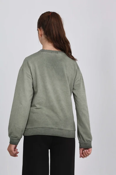 Toontoy Kız Çocuk 85 Baskılı Sweatshirt - 2