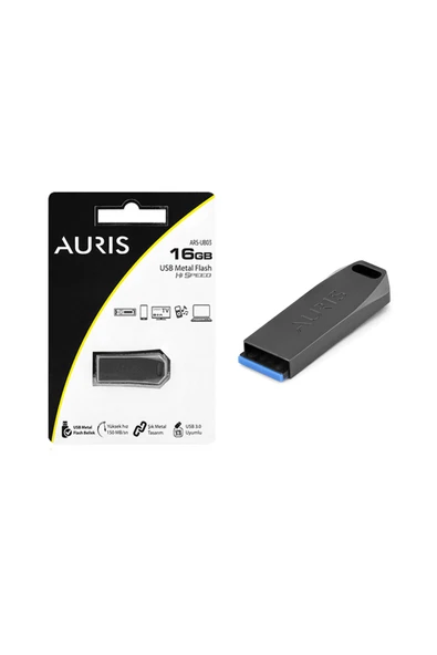 Auris UM16 USB Metal Flash Bellek ürün görseli