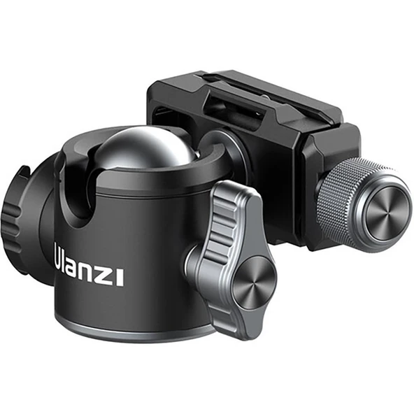 Ulanzi U-80L Arca Side Cold Shoe Ball Head Tripod Başlığı - 4