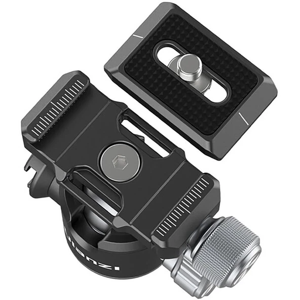 Ulanzi U-80L Arca Side Cold Shoe Ball Head Tripod Başlığı - 3