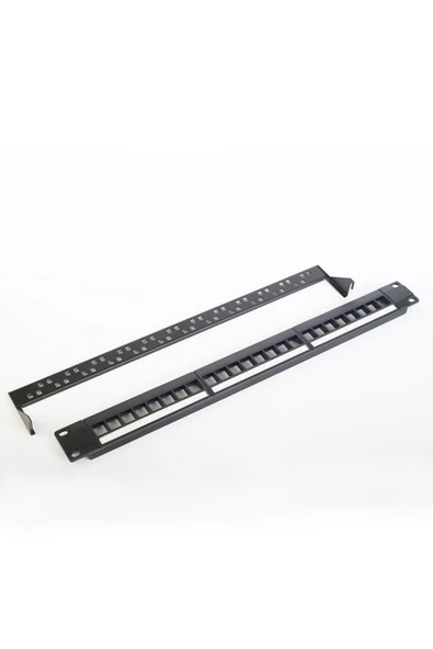 24 Port Cat6 Utp Patch Panel (Boş) - 1
