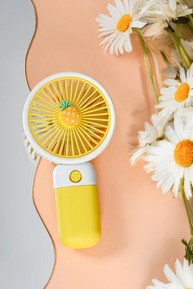 Dr Hana Mini Fan Masaüstü Taşınabilir Telefon Stantlı Vantilatör 2si 1 Arada Güçlü üfleme ürün görseli