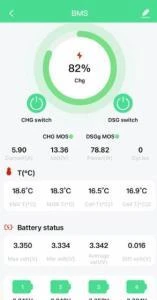 Megacell 12.8V 200Ah (Bluetooth) LiFePO4 Lityum Demir Fosfat Akü(ABS Kasa) - 2
