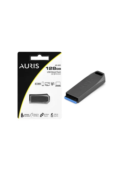 Auris ARS-UB03 128GB USB 3.0 Metal Flash Bellek ürün görseli